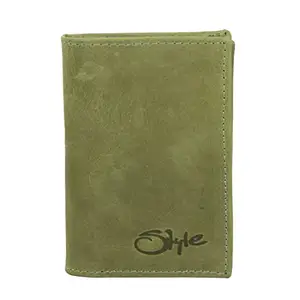Style98 Men's, Women's, Boys, Girls Leather ATM Credit Card Holder Wallet (3264IGR19)