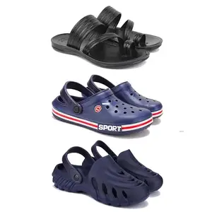 DRACKFOOT Men's Sandals | Lightweight Wear| Stylish & Easy to Wear For Men's GR-SAN-(3-COMBO)-3152-3015-3136-6