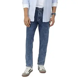 Urbano Fashion Men Mid Rise Regular Fit Washed Jeans Stretchable