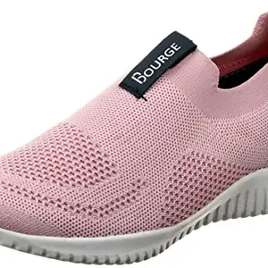 Bourge Women's Micam-102 L.Pink Running Shoes - 4 UK (36 EU) (5 US) (Micam-102-04)