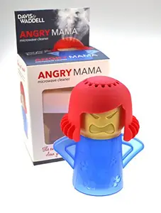 Divinext Divinext Angry Mama Microwave Cleaner Kitchen Supplies, 5.5 x 3 x 4.5 Inch, Multi Color