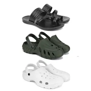 Men's Sandals | Lightweight Wear| Stylish & Easy to Wear For Men'sPCV-SAN-(3-COMBO)-3152-3137-3122-6