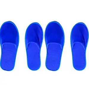 VINAYAKAMART vinyakamart Disposable Slipper, Unisex bed room adult slider blue (3pair)