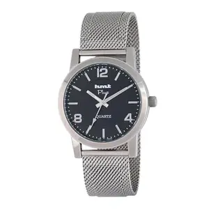 HMT Plus JGSS 05 Black Color Watch for Men | 1 Year Manufacturer Warranty | Water Resistant