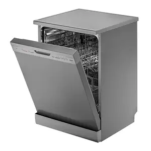 KAFF Centra 12 Place Settings Free Standing Dishwasher with Digital Display, 3 Stage Filtration (DW Centra 60, Silver)