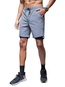 CAVA Athleisure Duoflex Shorts Grey