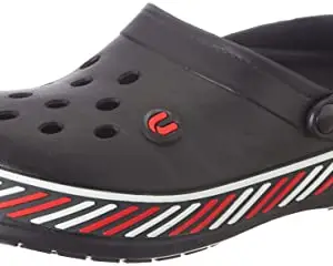 URJO Mens Clogs_ Tread_Nero, 8