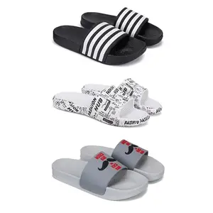 Men's Sandals | Lightweight Wear| Stylish & Easy to Wear For Men's PCV-San-(3-COMBO)-3024-3104-1590-9