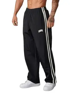 Trillion Mens Relaxed Fit Track Pants for Men