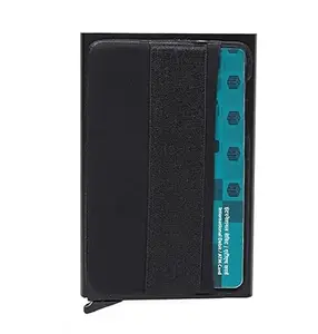 Stealodeal RFID Metal Smart Wallet Slim Men Women Pop Up Minimalist 7 Card Holder