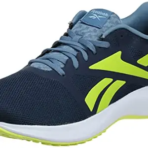 Reebok Men Mesh Runner 5.0 Running Shoes VECNAV/ACIYEL/BLUSLA UK 7