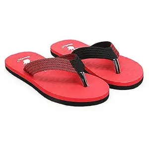 Guru Sahaay Rokvok Ethylene Vinyl Acetate (Eva) Stylish Mens Slipper Flip Flops (MAL00F16_Red_6 UK Size)