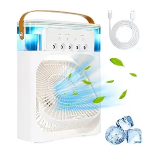 Portable-Air-Conditioner-Fan-4-in-1-Personal-Mini-Cooling-Fan-with-Water-Mist-Spray-3-Speeds-Evaporative-Air-Cooler-Small-Aircon-Humidifier-Water-Fan-Spray-Mist-Desk-Fan-for-Home-Office-Room