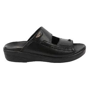 Medifeet Men's Twin Roof II Sandals (BLACK, numeric_6)