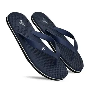 DR STTEP Orthopedic Flip Flops for Men – Anti-Slip, Arch Support, Lightweight Comfort Slippers – Casual Summer Sandals_Blue_8_pack of 5