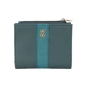 Baggit Womens Lzxe Zedd 2 Fold Wallet- Green