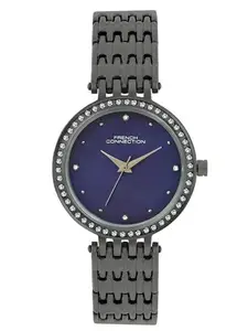 French Connection Analog Blue Dial Women's Watch-FCN075GNM