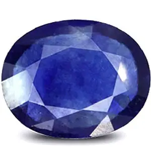 DAURAYA GEMS Neelam Stone Original Certified 11.25 Ratti 10.27 Carat Real Royal Blue Sapphire for Wedding & Eangagement Ring AAA++ Quality (HI0123)
