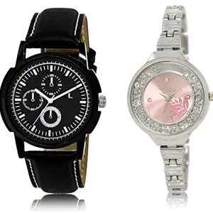 The Shopoholic Analog Black White Dial Watch(WAT-LR-104-229-CMB)