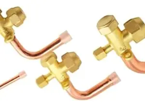 VNGEE Brass Copper Enterprise Split AC Valve - Straight, Size 1/2