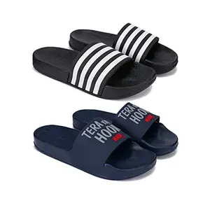 Bersache Fashion Perfect Washable Flip-Flop & Slipper, Slides Walking Slipper for Men Pack of 2
