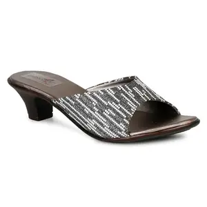 TWINSSHOE Women Embellished Stylish Block heels Sandal