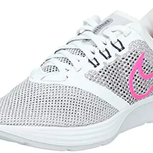 NIKE Women WMNS Zoom Strike White/Pink Blast-Vast Grey Running Shoes-4 UK (37.5 EU) (6.5 US) (AJ0188-101)