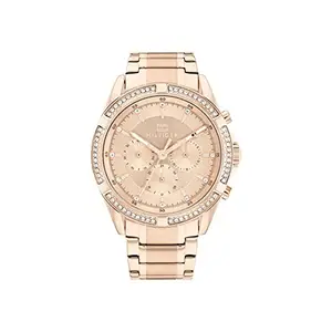 Tommy Hilfiger Women Gold Dial Analog Watch Analog Gold Dial Women's Watch-TH1782558