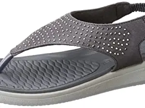 Bata Comfit Bata Women's Slip-on Sandal - Grey (5 UK) (5612288)