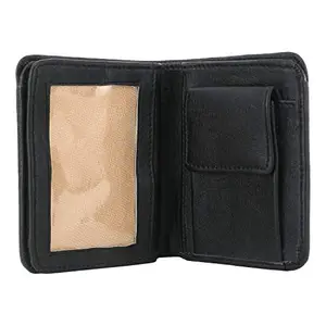 SHAH RAGE Black PU Leather Men's Wallet