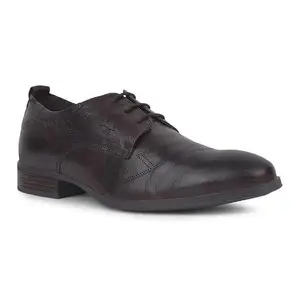 Lee Cooper Mens Formal Laceup Shoe LC8129E UK 9 Brown
