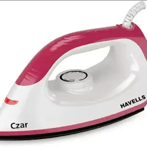 Havells Czar Dry Iron 1000 Watt 1000 W Dry Iron (Ruby)