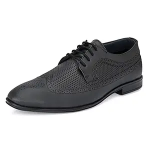 Centrino Black Men's Formal Shoe (8681-1)