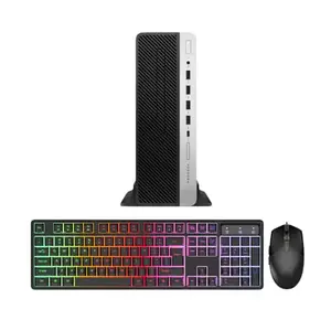 UCOMP Desktop PC (Core i3 6th Gen Processor/8GB RAM/500GB SSD/WiFi-Bluetooth/Windows 10) with RGB Gaming Keyboard and Mouse Combo Plug-N-Play