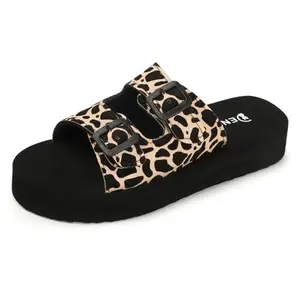 Denill Women Ultra Soft Bottom flats with adjustable strap for Women & Girl's (Brown) Uk-3