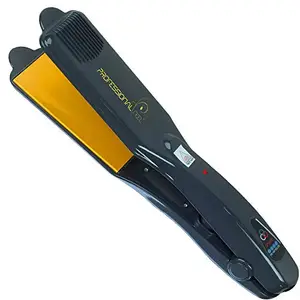 Professional Feel Professional Hair Straightener With 4 X Protection Coating Gold Women's Straightening Styler Machine