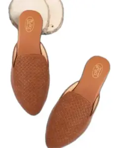 Classic Bow Toe Slippers for Girls with Fancy Everyday Look for the size of - 4 UK