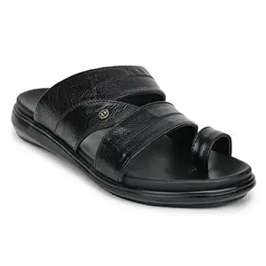 Liberty Healers Black Casual Thong For Mens (MDL-04_Black-8)