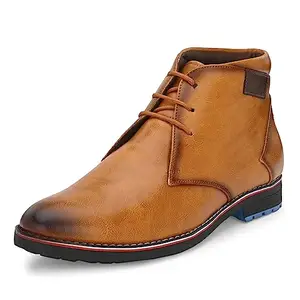 Centrino Men's 6421 Tan Shoes-8 Kids UK (6421-3)