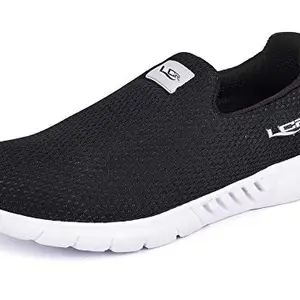 LANCER Men's ACTIVE-66BLK-LGR-43 Black Sports Walking Shoes (9 UK)