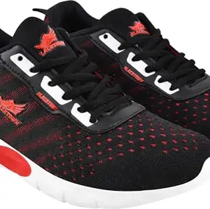Blacktown Running/Walking/Sports Shoes (906-BLACK RED-10