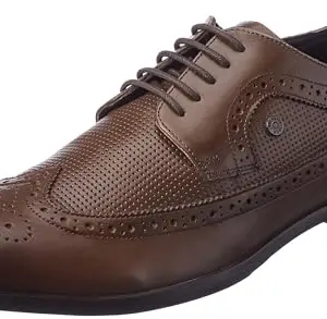 Lee Cooper Men's LC4860D Leather Formal Shoes for Men_Brown_42