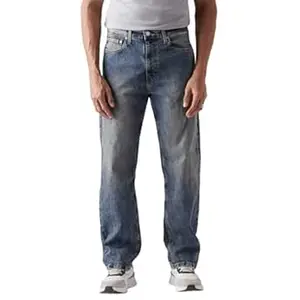 Levi's Men's 568 Mid Indigo Loose Fit Mid-Rise Jeans