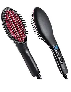XOXI Innovtions Ceramic Hair Straightener Brush For Perfectly Straight and Smooth Hair