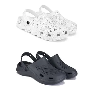 DRACKFOOT Men's Sandals Clogs | Lightweight Wear| Stylish & Easy to Wear For Men'S GRT-SAN-(2-COMBO)-3057-3146-7