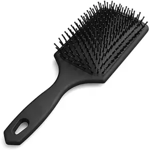ZAUKY 1PCS NEW Large Square Paddle PLASTIC BODY Brushes for Hair Brush (MULTICOLOR)
