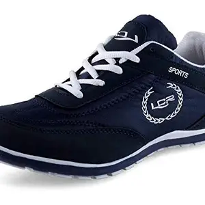 Lancer Men's Blue Mesh Running Shoes - 6 UK (PERTH NBL-WHT-40)