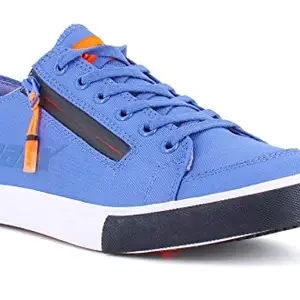 SPARX Men SM-641 Marlin Blue Neon Orange Casual Shoes (Size - 8)