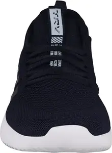 TRV Men's Sports Shoes with Memory Foam Cushioned Insole| Comfortable & Stylish| (Blue) |6|