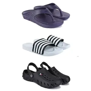 Men's Sandals | Lightweight Wear| Stylish & Easy to Wear For Men's GRP-SAN-(3-COMBO)-3153-3026-3144-7